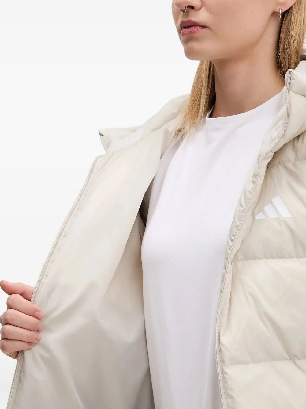 adidas Climawarm donsjack Beige