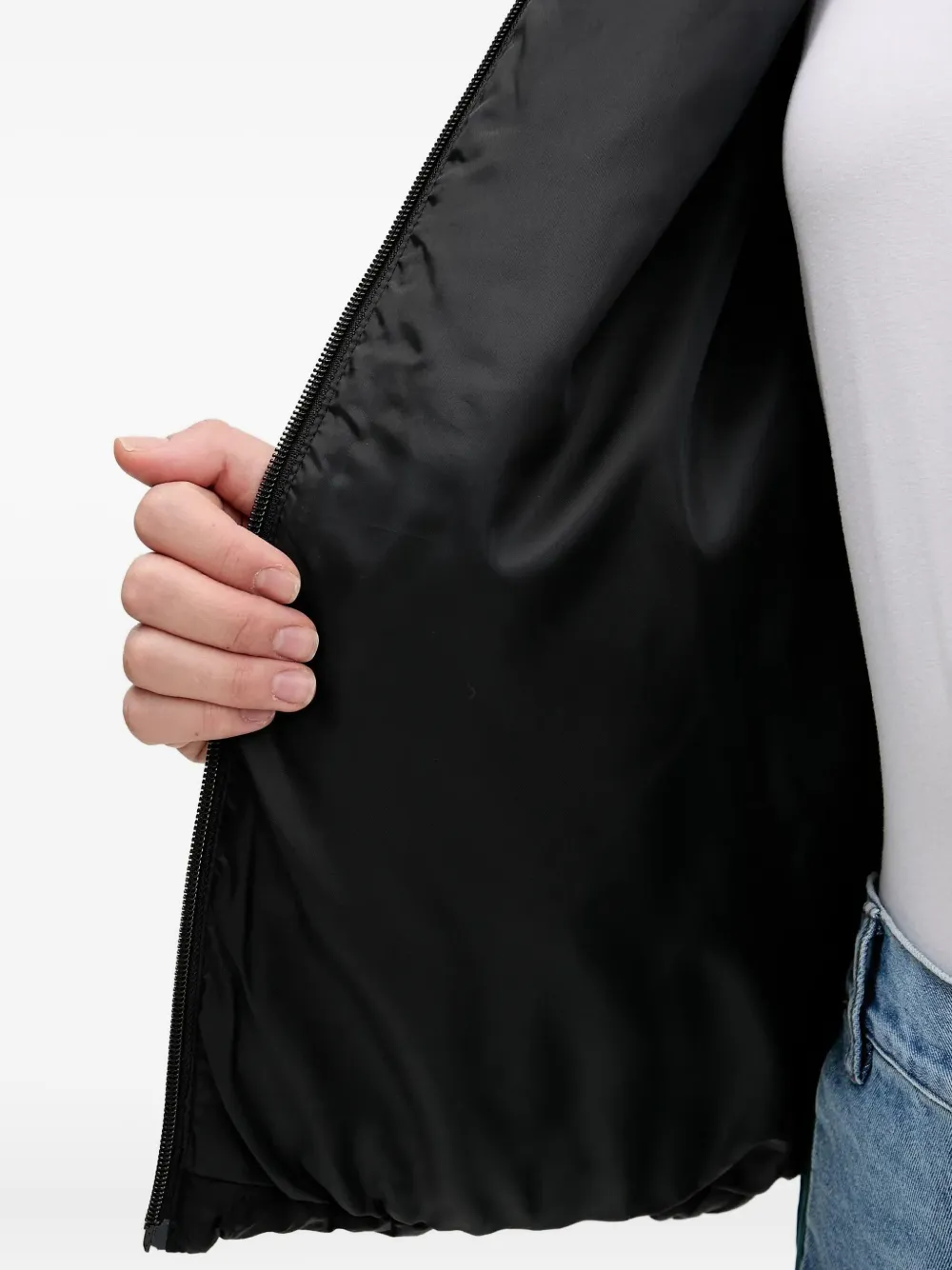 adidas Donsjack met logodetail Zwart