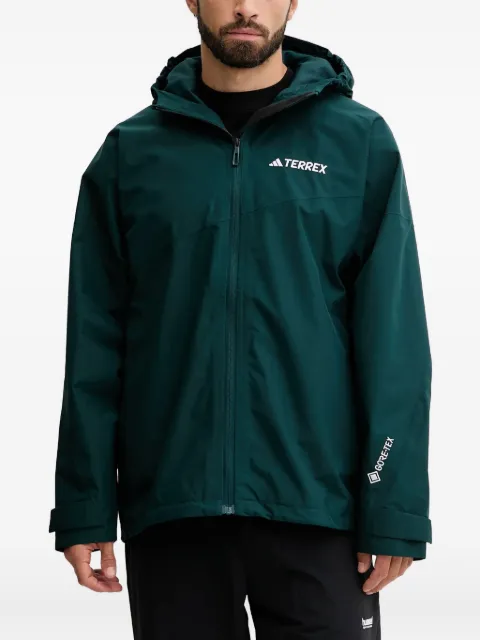 adidas zip-fastening jacket