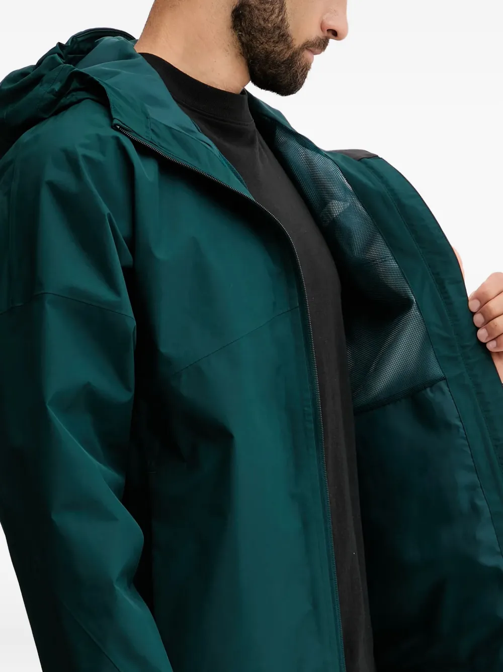 adidas Jack met ritssluiting Groen