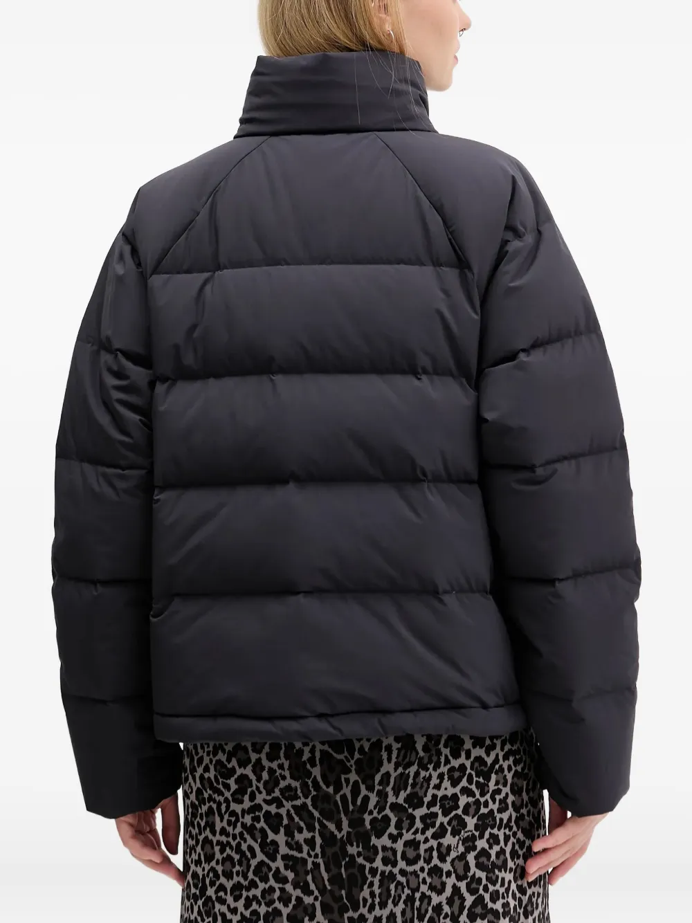 adidas Donsjack met logodetail Zwart