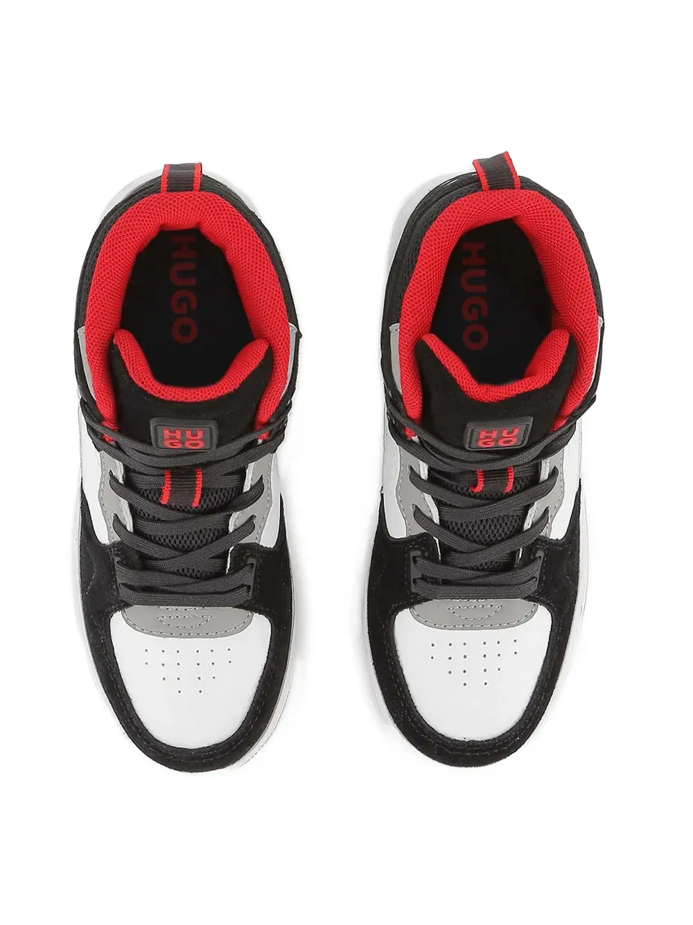 HUGO KIDS high-top sneakers Zwart