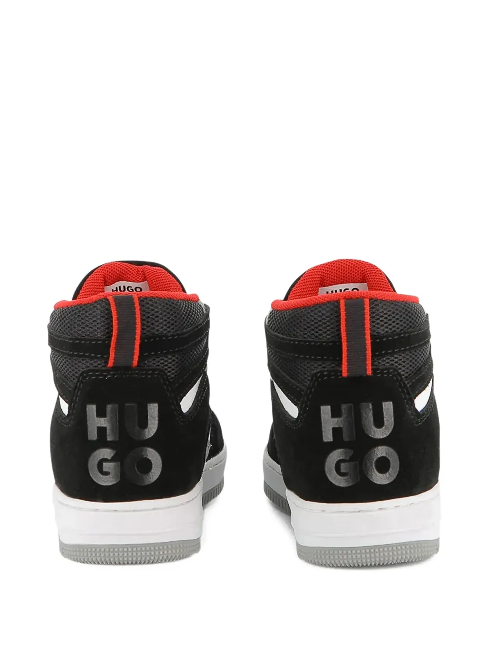 HUGO KIDS high-top sneakers Zwart