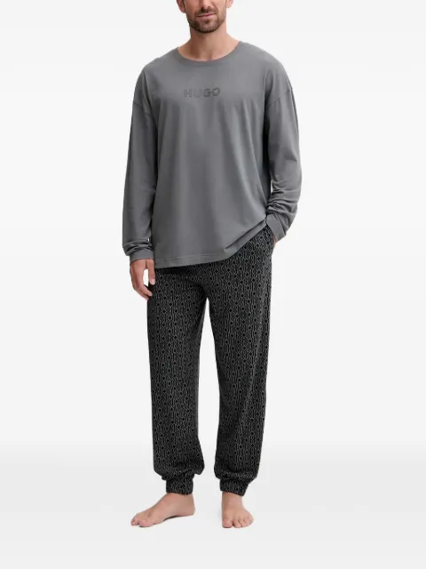 HUGO geometric-patterned pajama