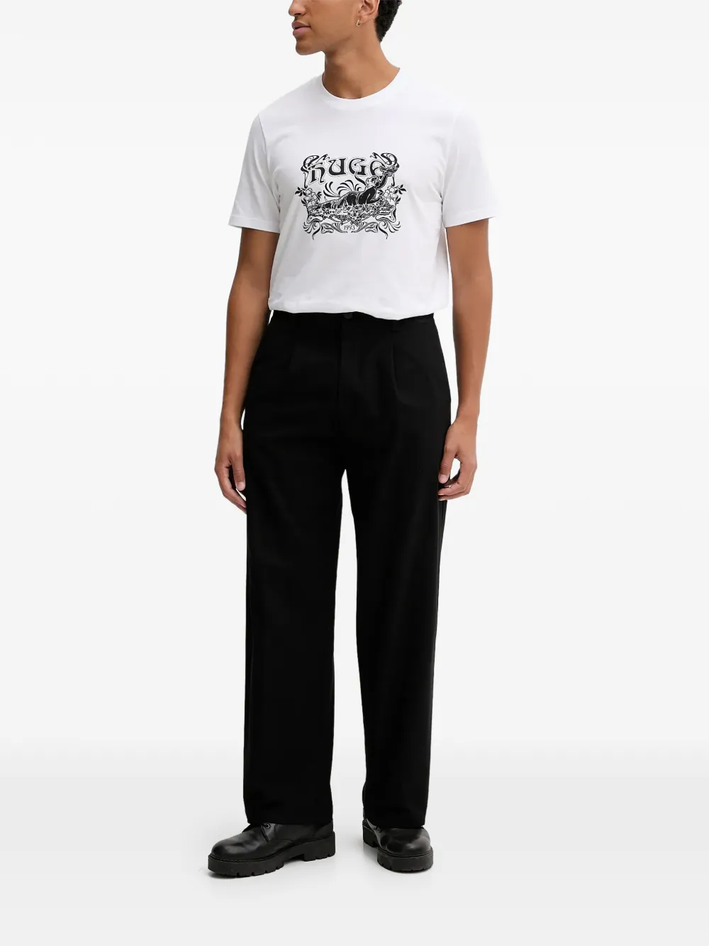 HUGO pleated trousers | Pantalones palazzo | Image 2