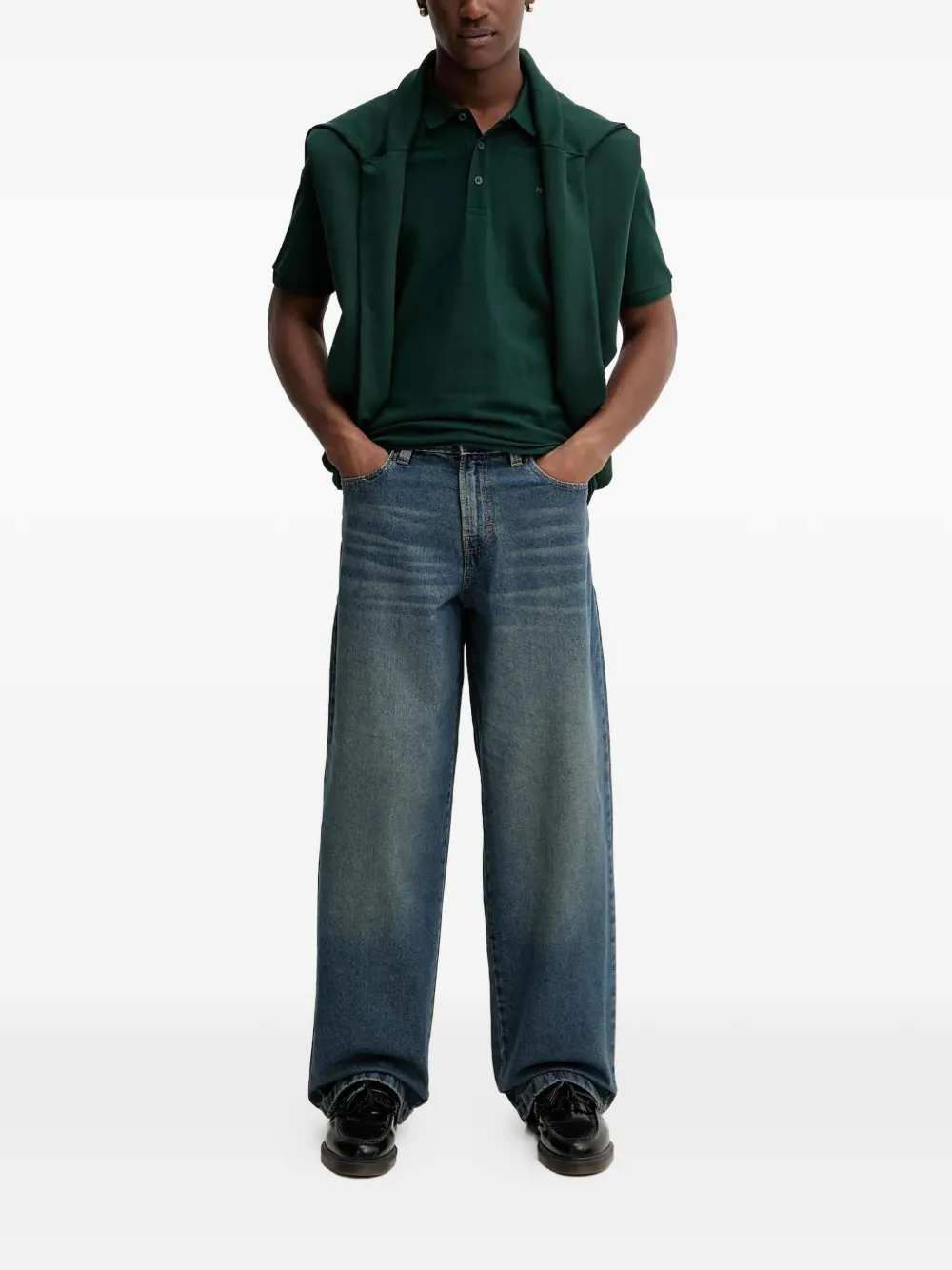 HUGO zip-up mock-neck sweatshirt | Sweatshirts | Image 2