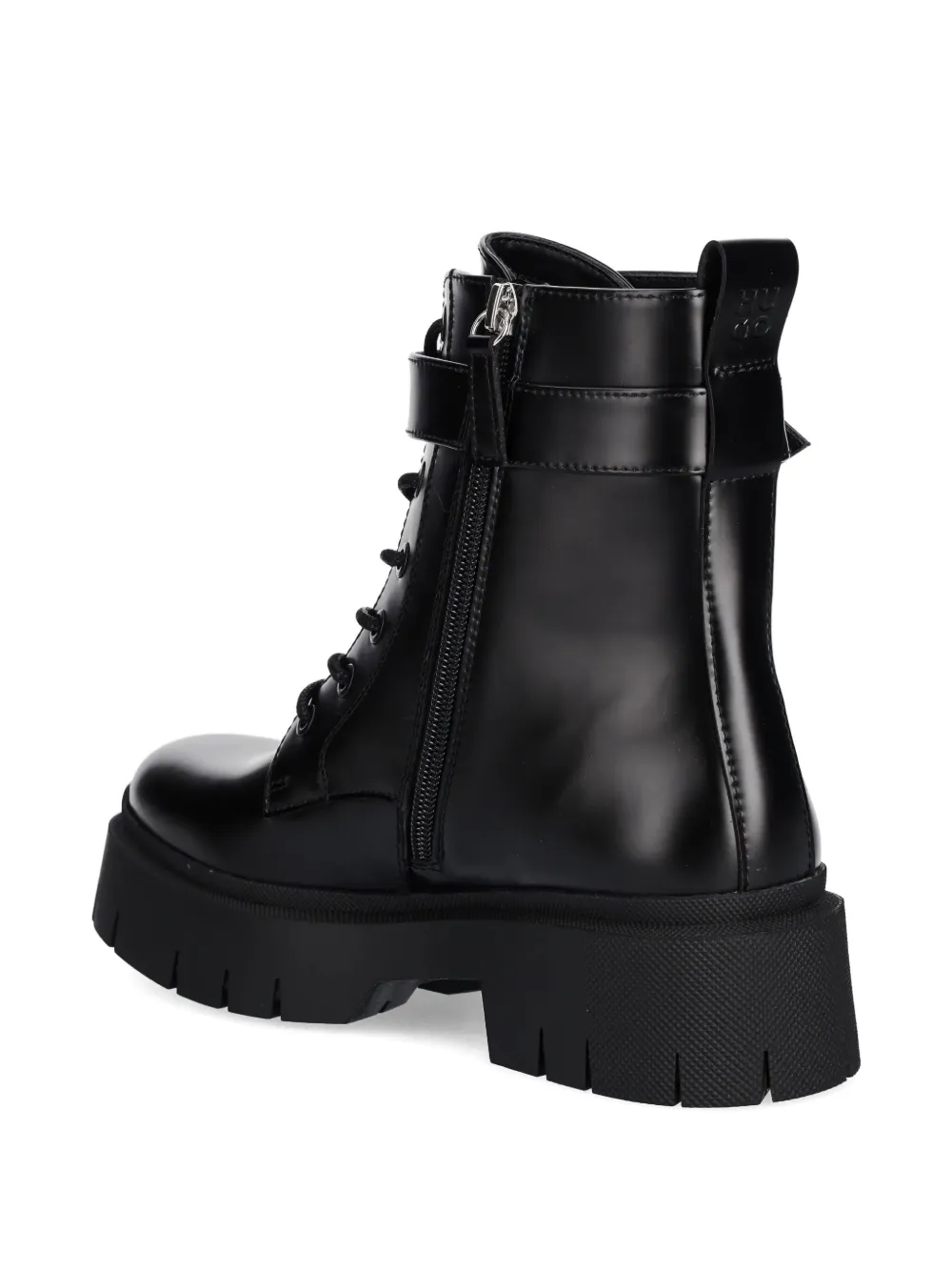 Hugo Boss Lace-up Boots In Multi