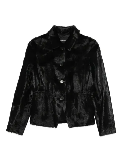 Numerootto buttoned single-breasted coat