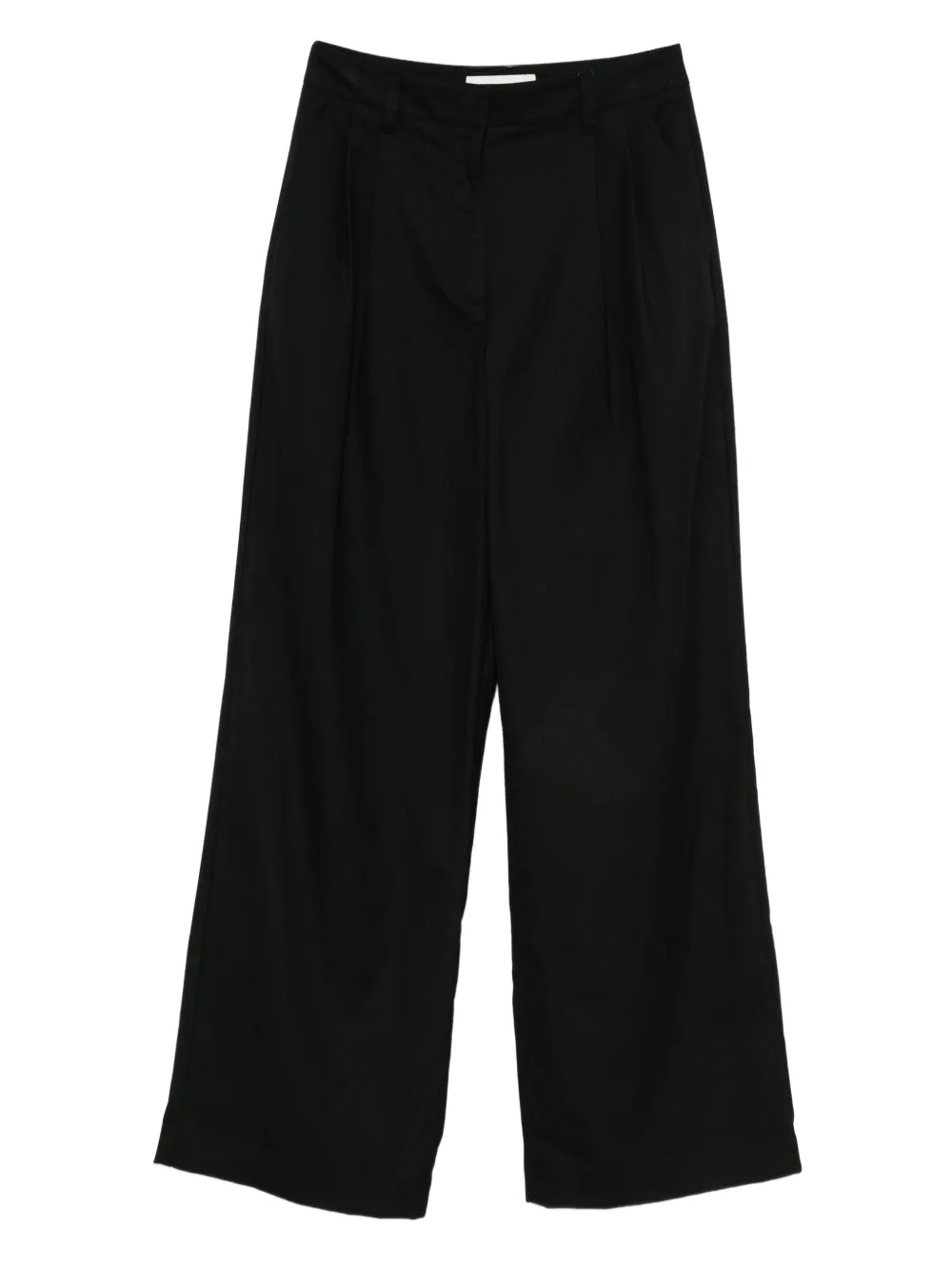 DUNST pleated trousers | Black | Image 1