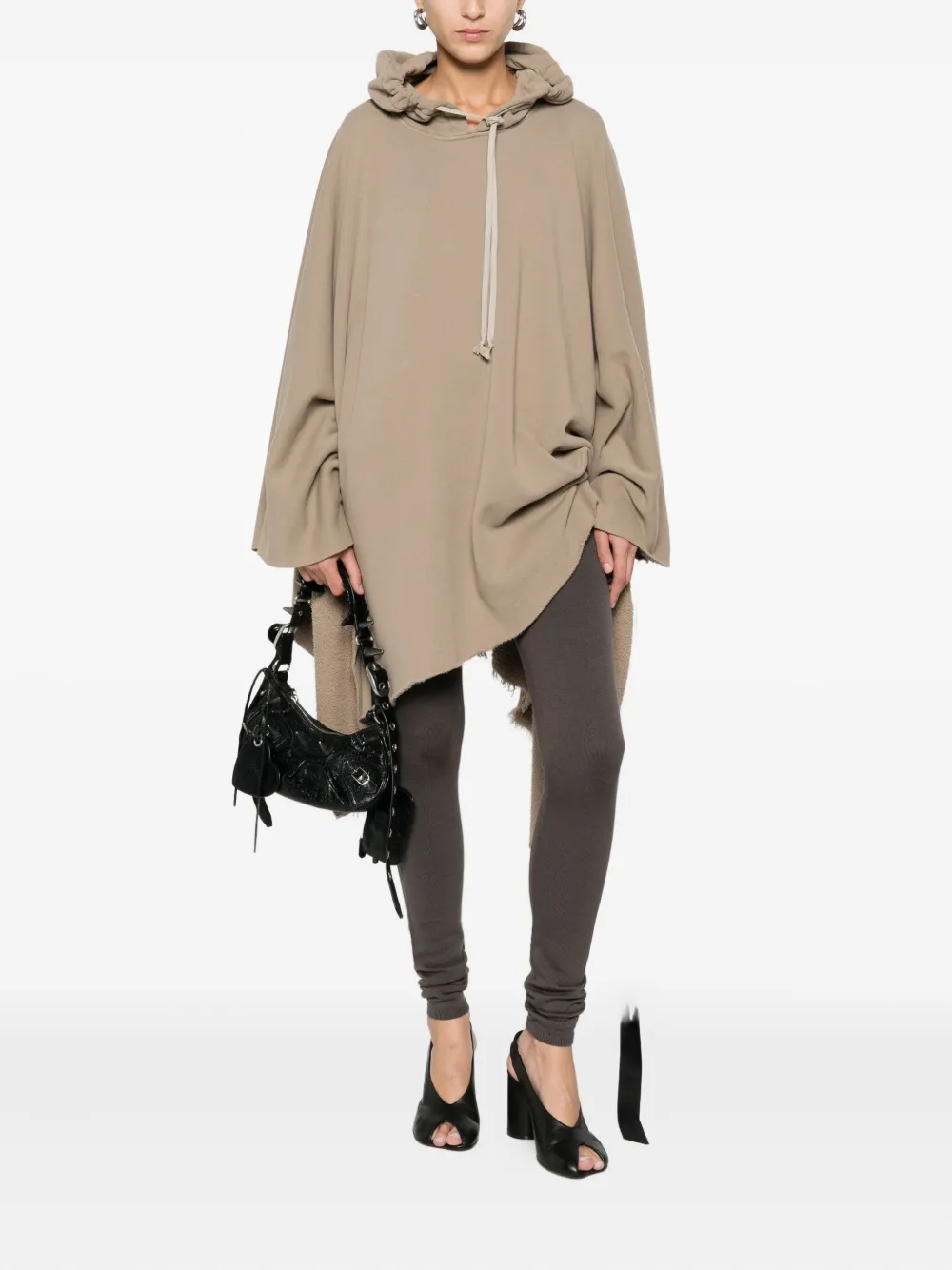 Rick Owens high-waisted trousers - Bruin
