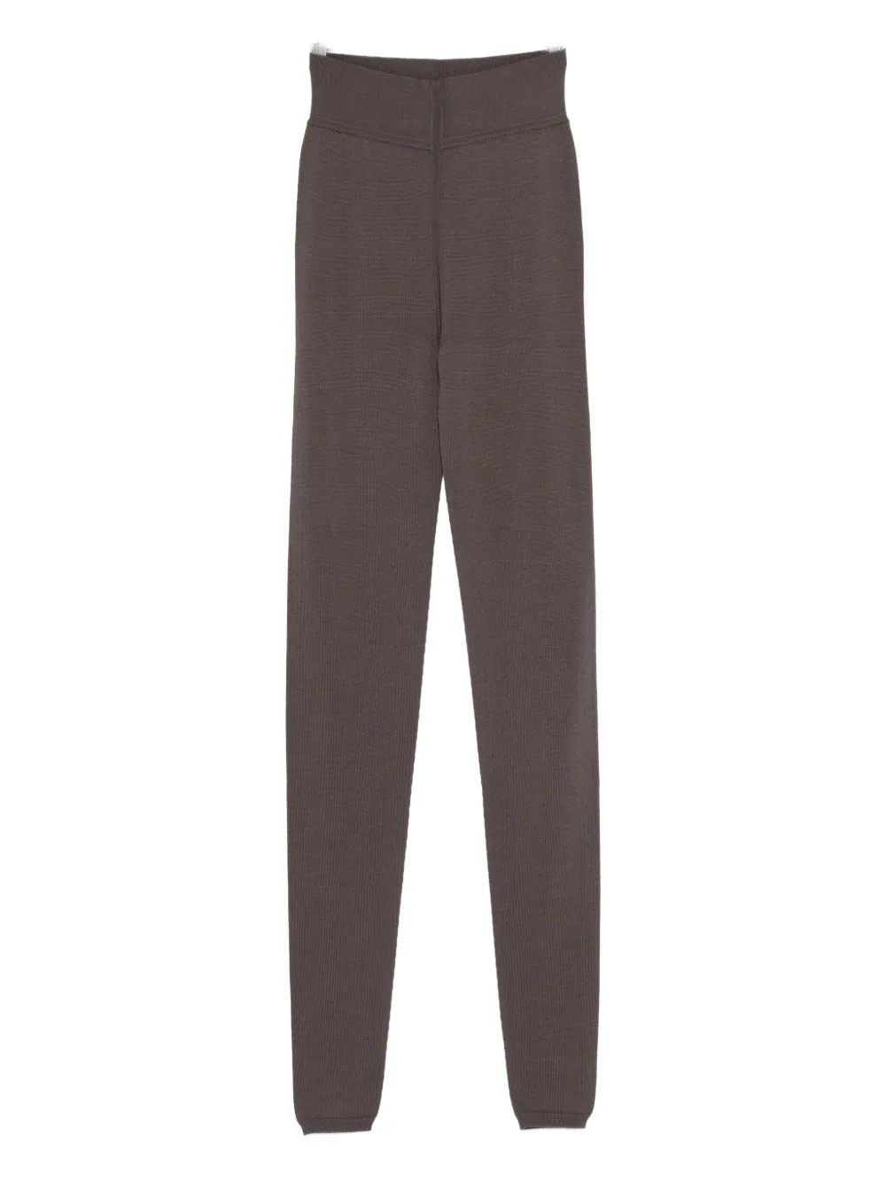 Rick Owens High-waisted Trousers In Brown