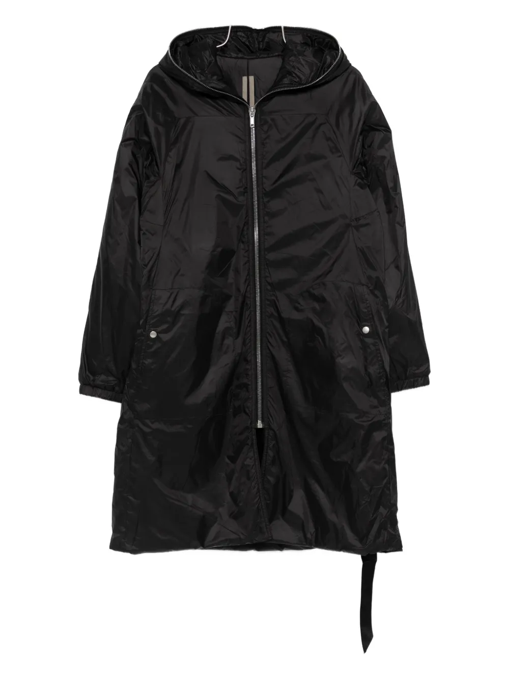 Rick Owens DRKSHDW abrigo con capucha | negro | Image 1