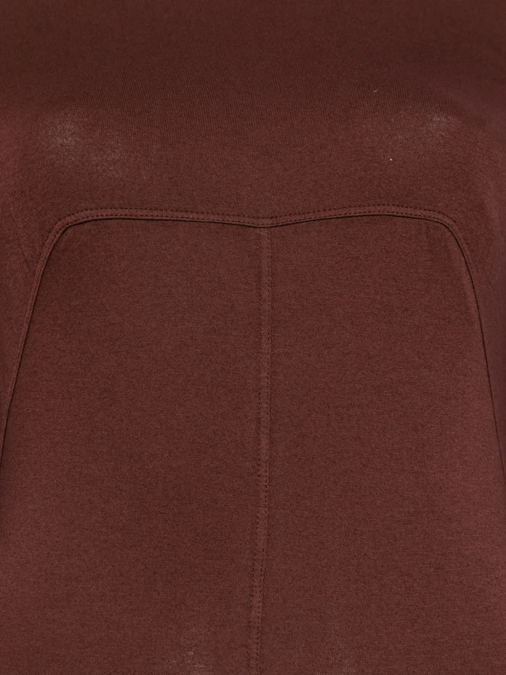 Rick Owens Drkshdw Long-sleeve Dress In Brown