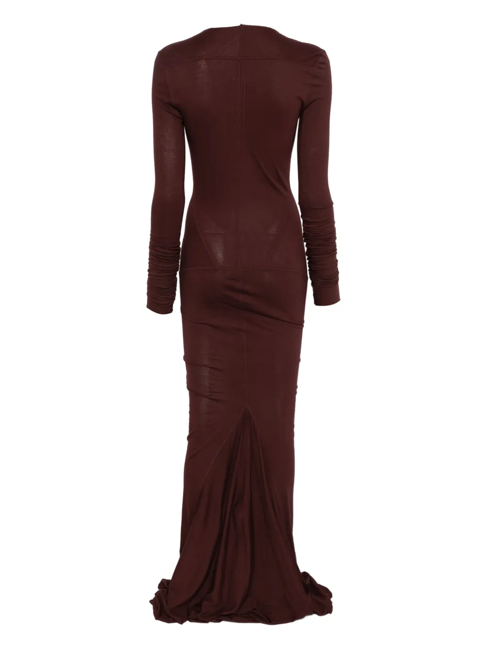 Rick Owens DRKSHDW Jurk met lange mouwen Bruin