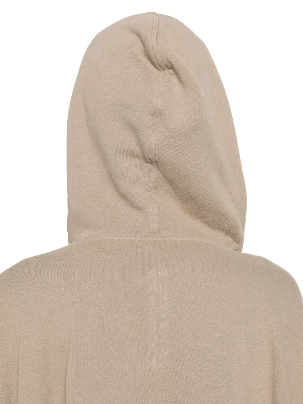 Rick Owens Drkshdw Hooded Poncho In Neutral