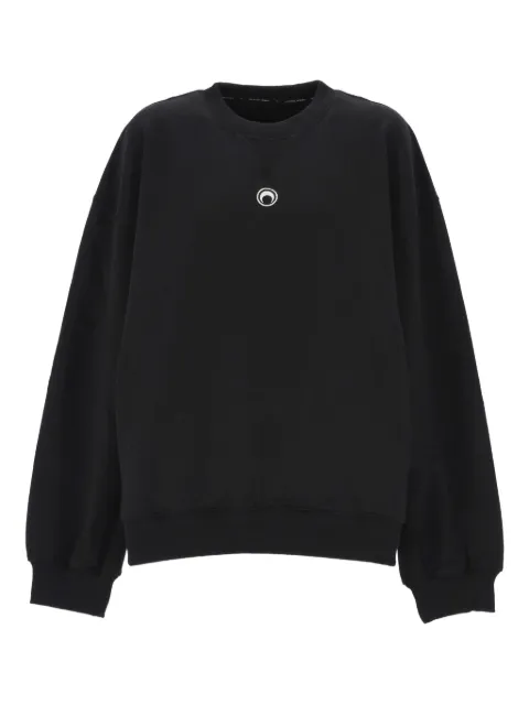 Marine Serre logo-detail sweatshirt
