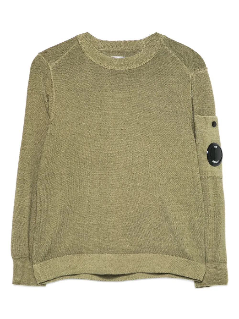 C.P. Company Kids patch-pocket top - Verde
