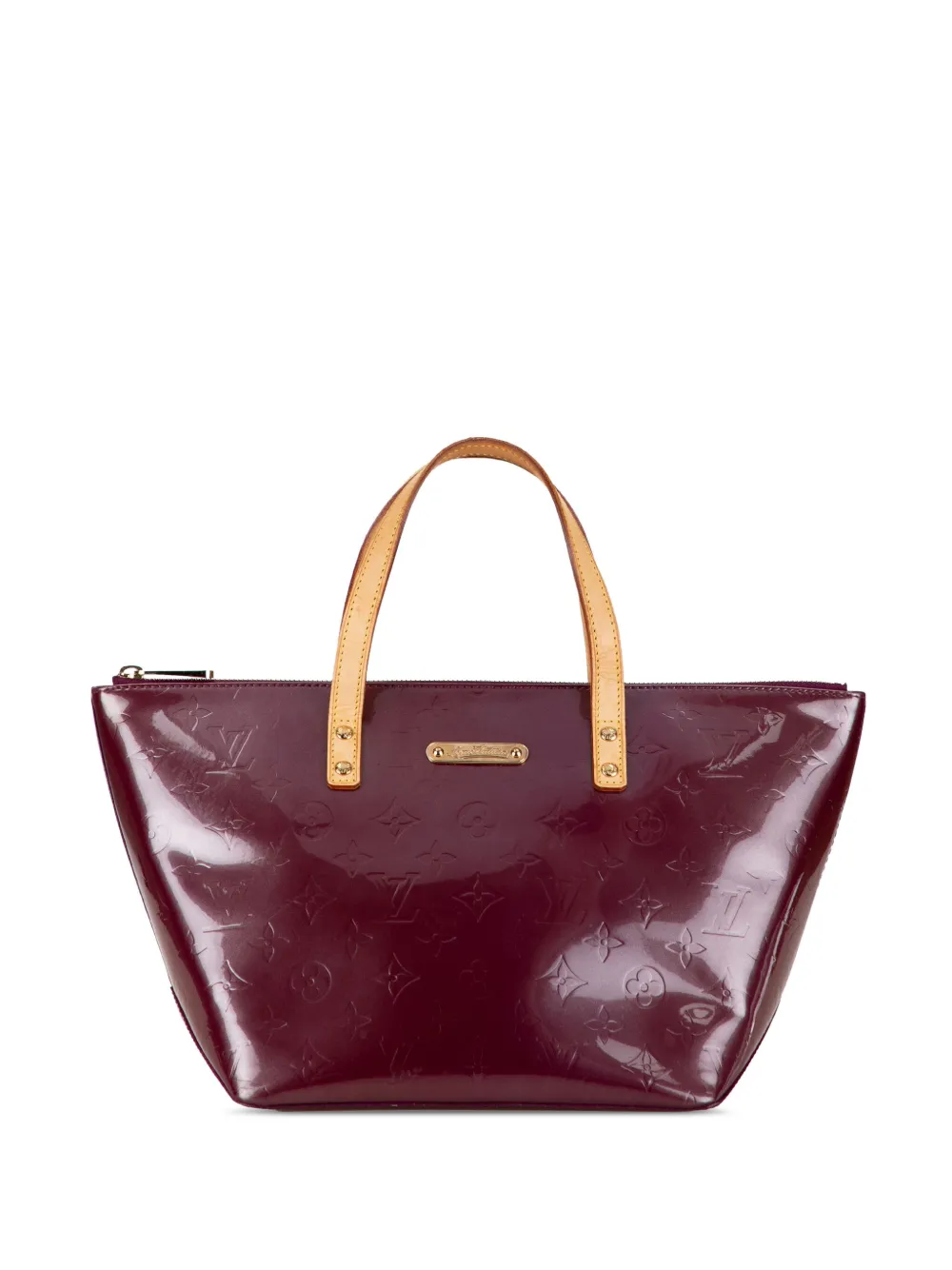 Louis Vuitton Pre-Owned 2000-2025 モノグラム ヴェルニ ベルヴュー PM ハンドバッグ - パープル