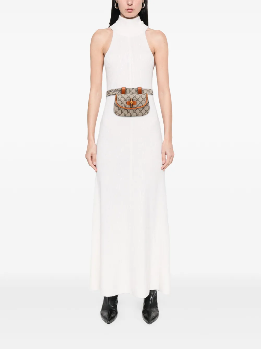 Gucci Pre-Owned 2016-2025 Mini GG Supreme Web Bamboo 1947 belt bag | Pre-Owned | Image 2