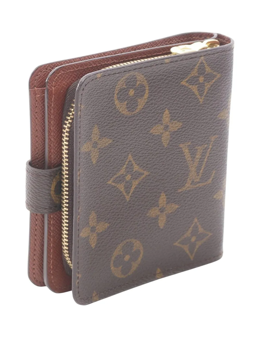 Louis Vuitton Pre-Owned 2002 Monogram Bifold Compact Wallet small wallets | Image 2