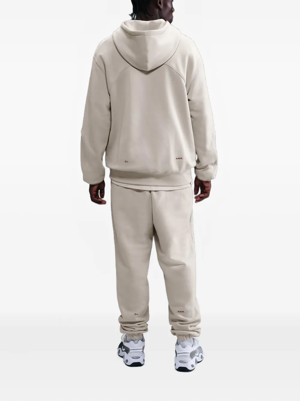 Nike logo-detail trousers - Beige