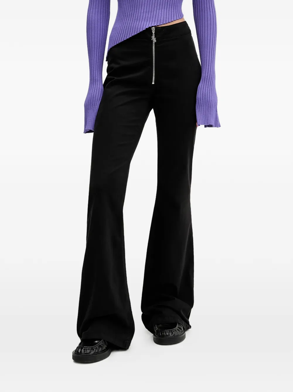 HUGO zip-fastening trousers | Black | Image 1