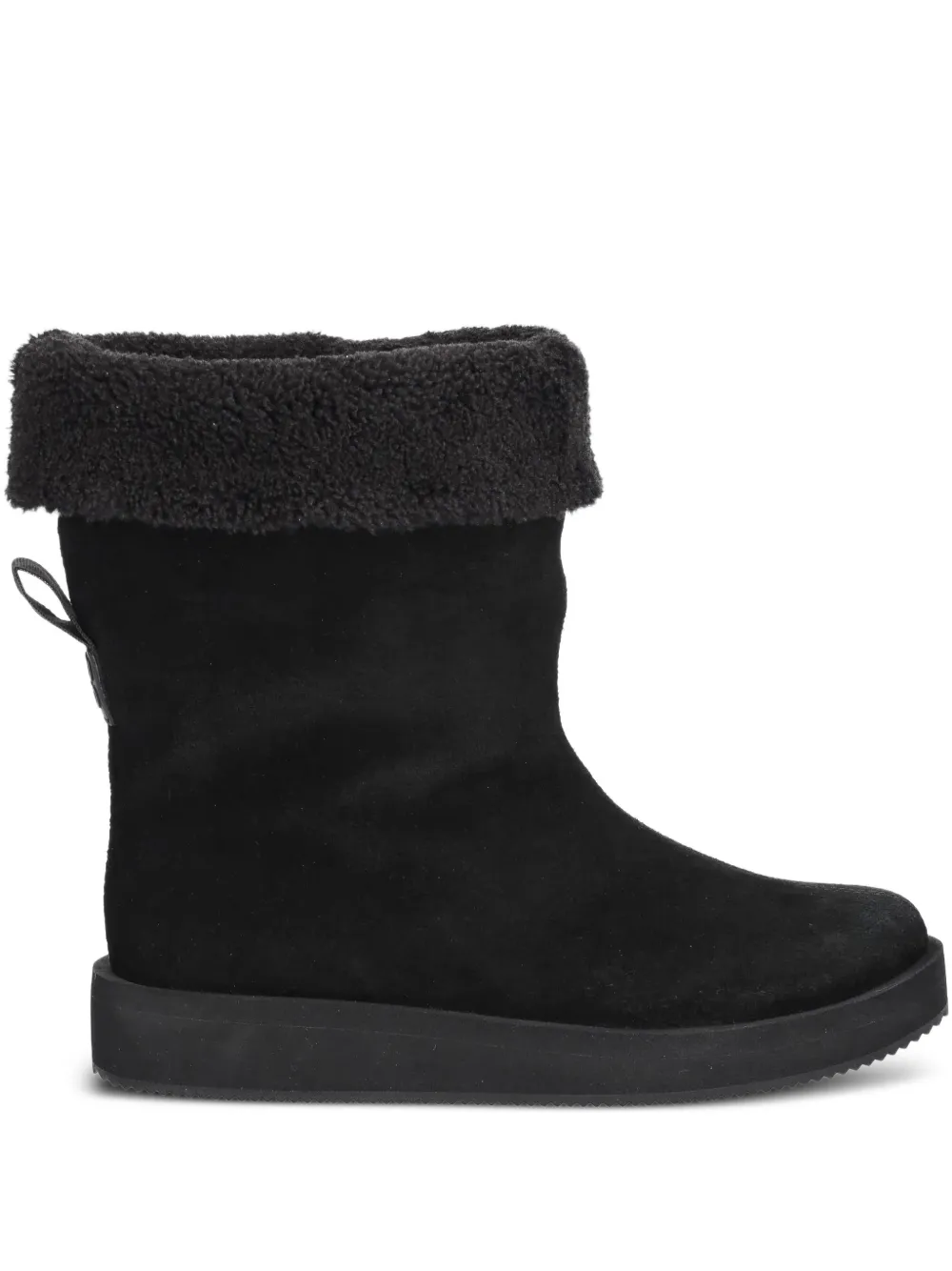 HUGO  Zaralyn suede boots | Black | Image 1