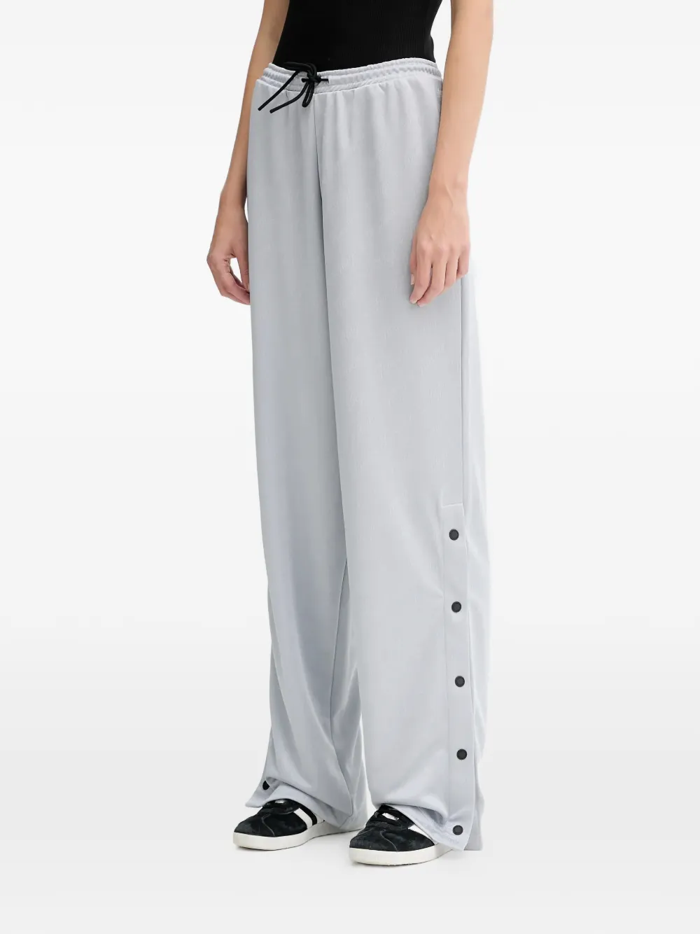 HUGO button-detail track pants | Grey | Image 1