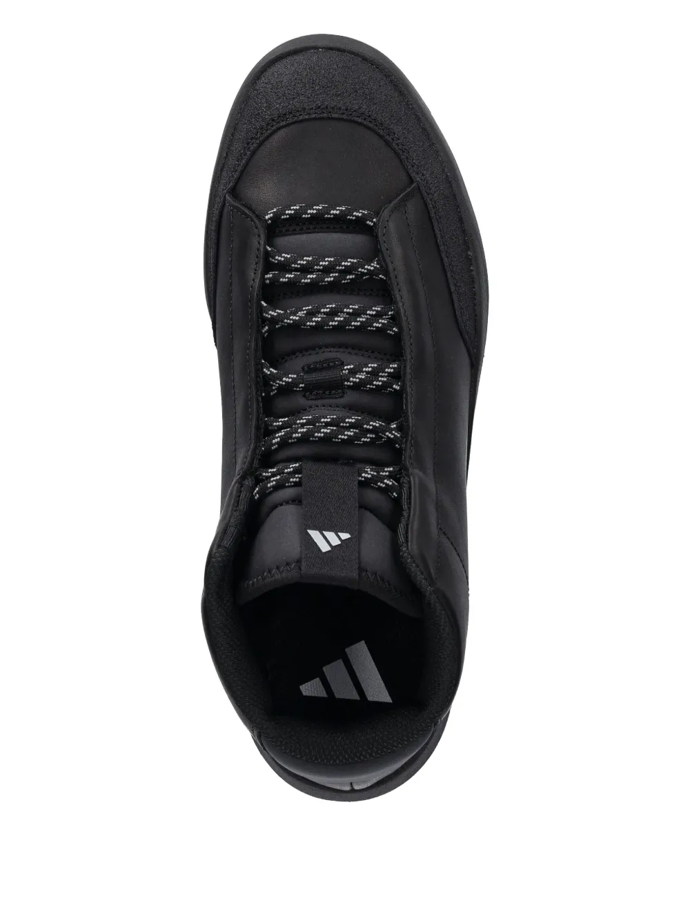 adidas Acesmash Mid Winter sneakers met plateauzool Zwart