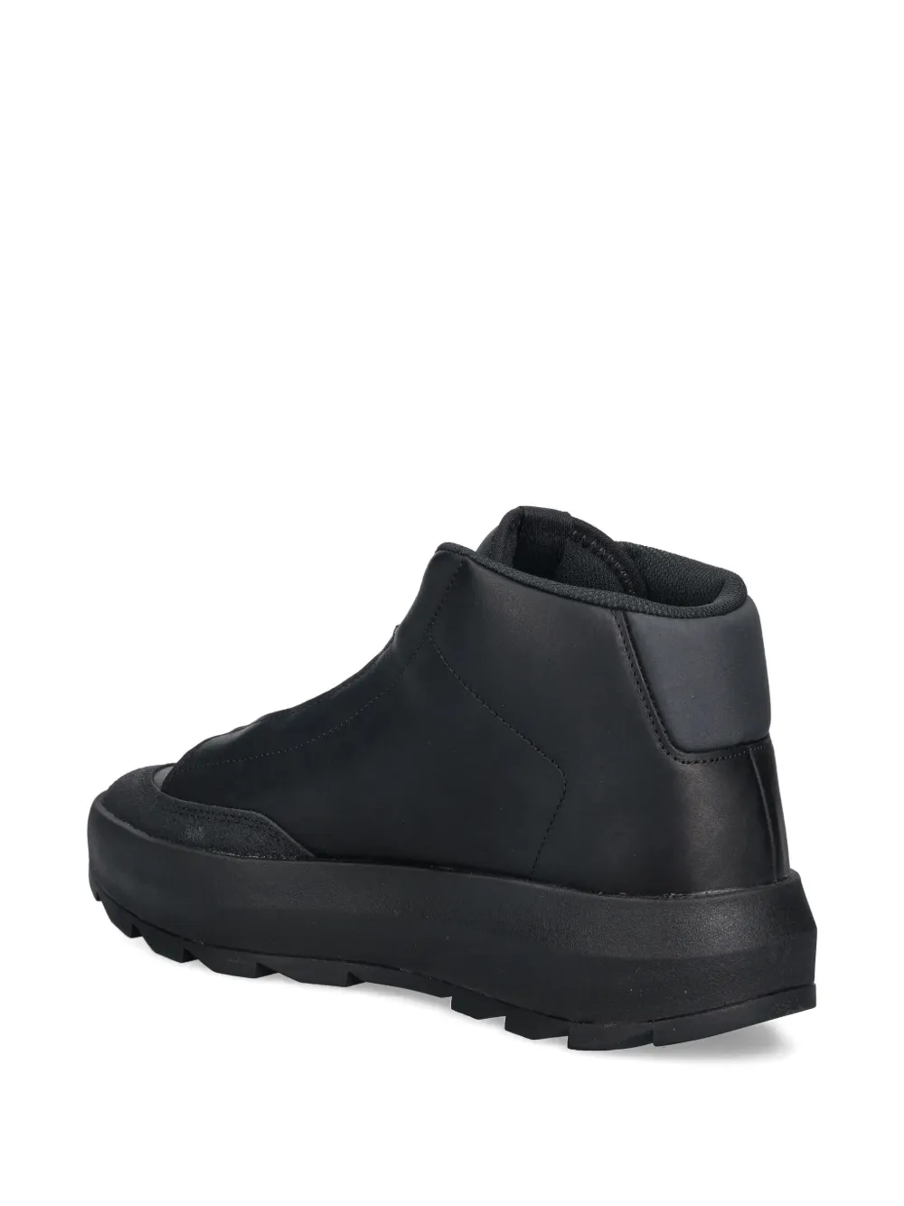 adidas Acesmash Mid Winter sneakers met plateauzool Zwart