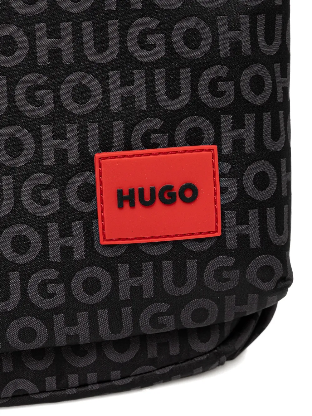 HUGO Rugzak met logo Zwart