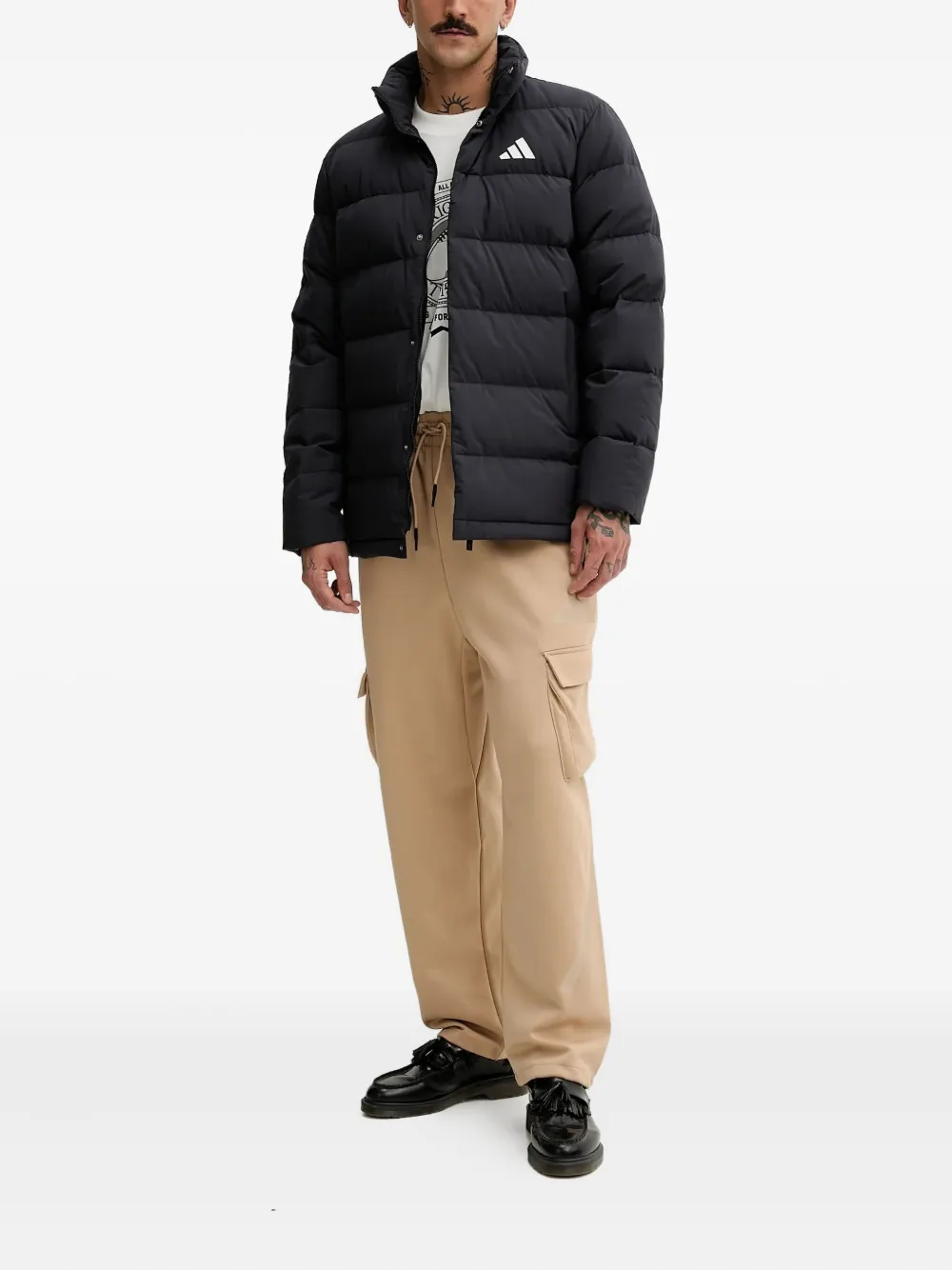 adidas logo-detail jacket | Down Jackets | Image 2