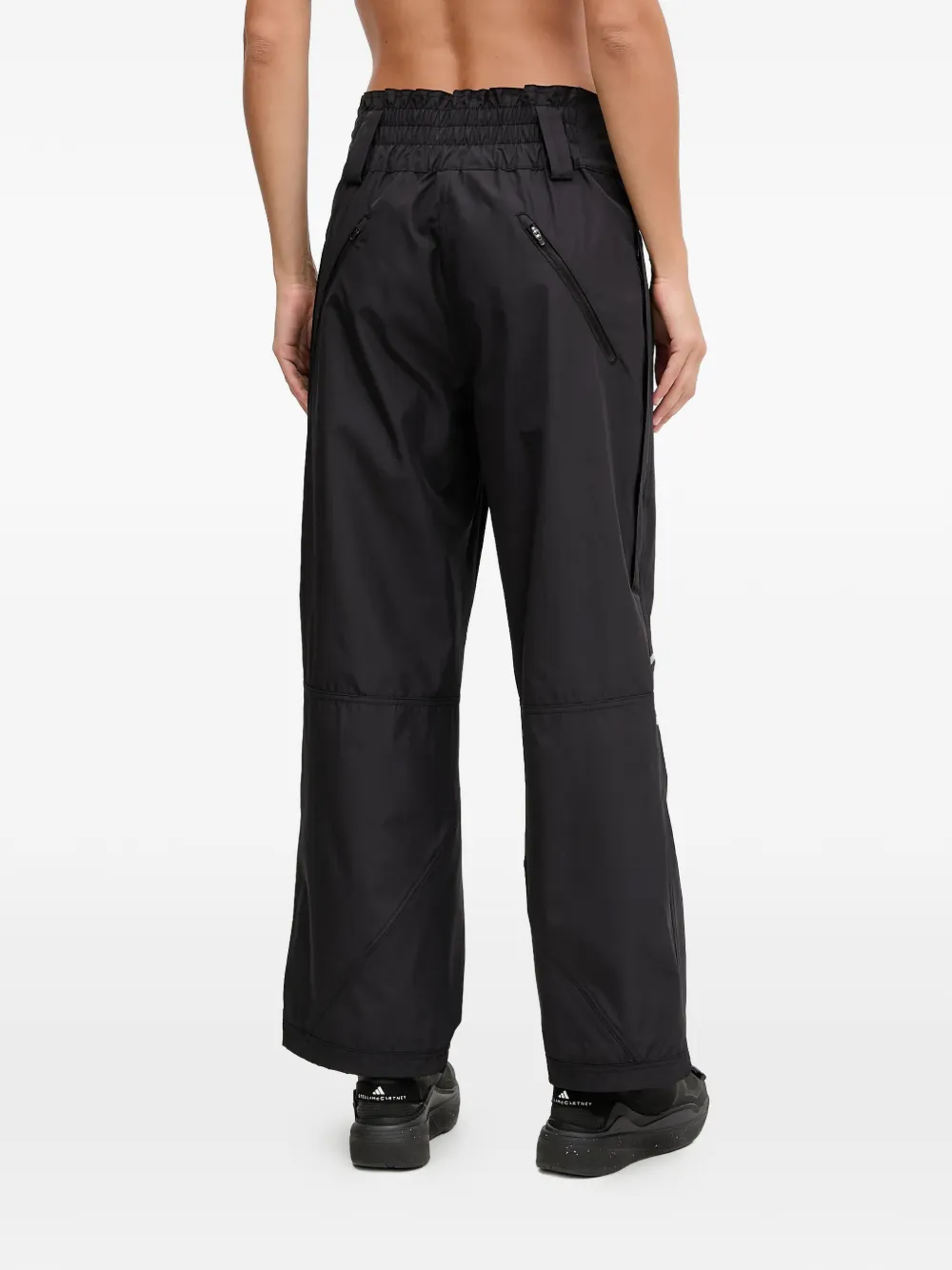 Adidas By Stella Mccartney Zip-detail Track Pants In Black