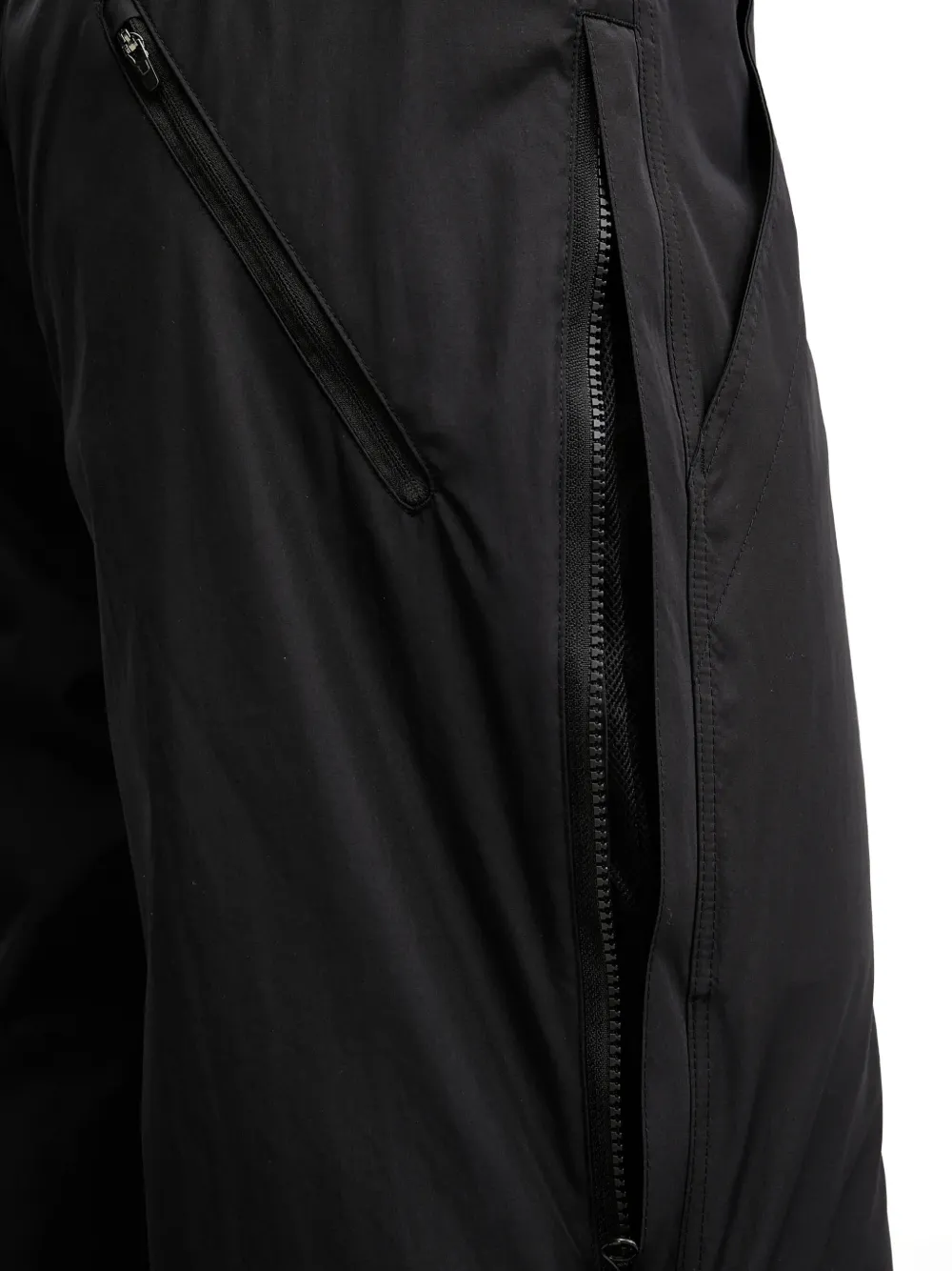 Adidas By Stella Mccartney Zip-detail Track Pants In Black