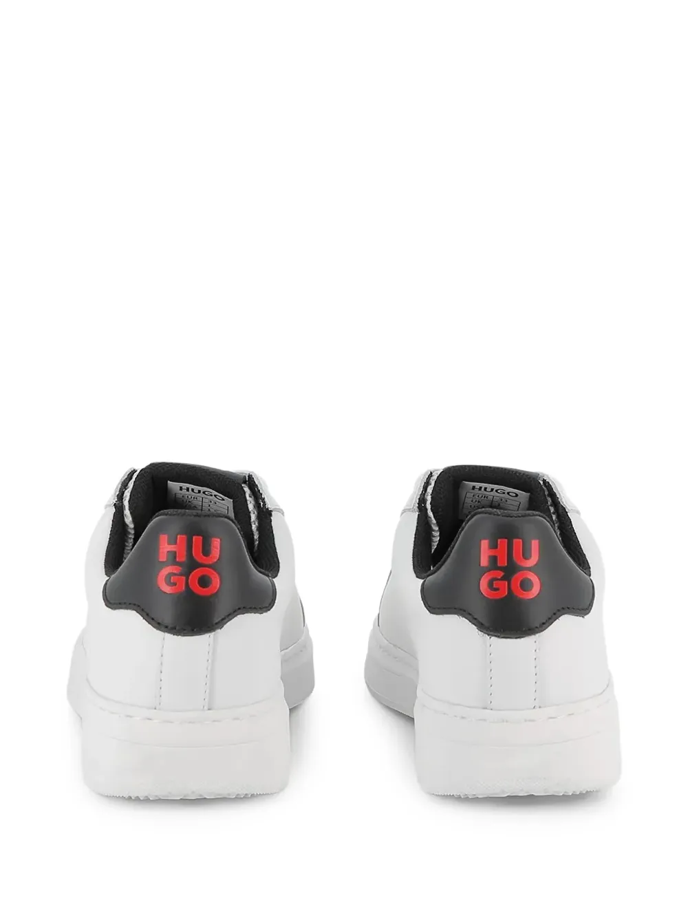 HUGO Sneakers met logo-reliëf Wit