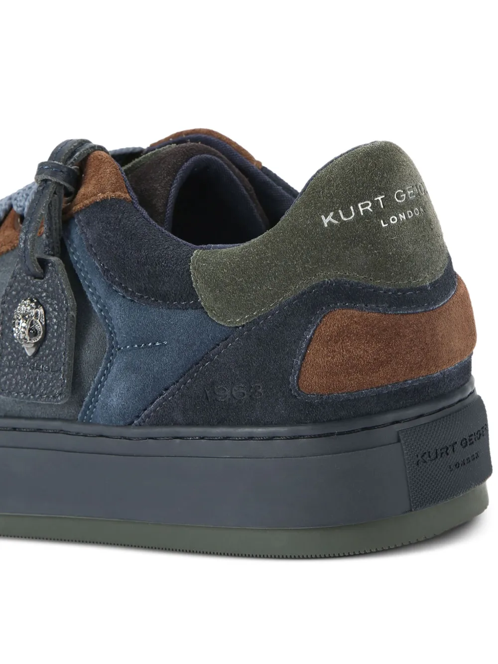 Kurt Geiger London Southbank suède sneakers Blauw
