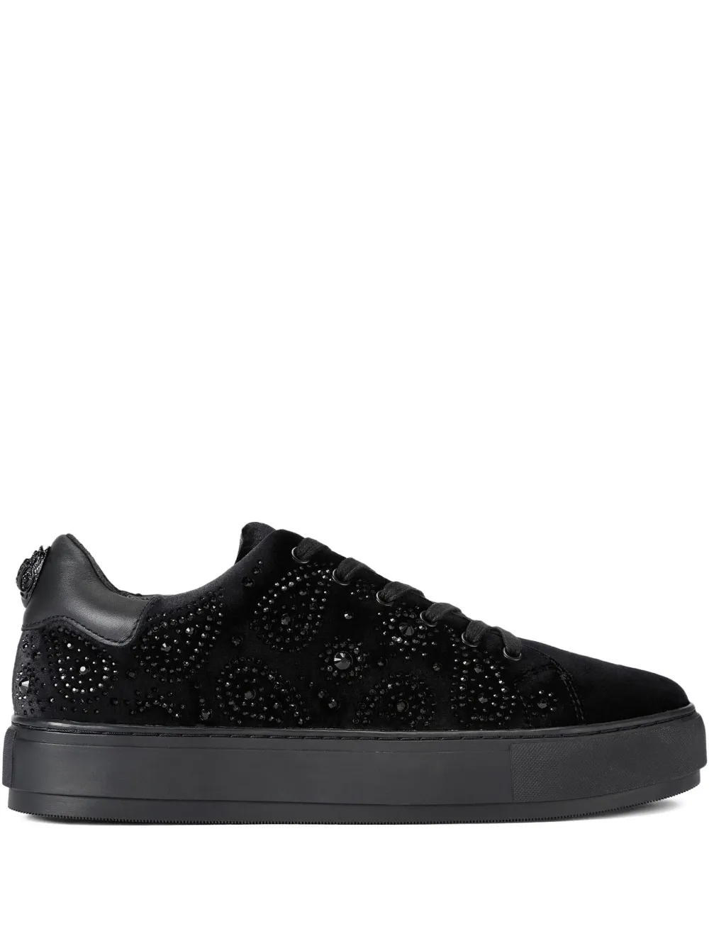 Kurt Geiger London Laney sneakers verfraaid met kristallen Zwart