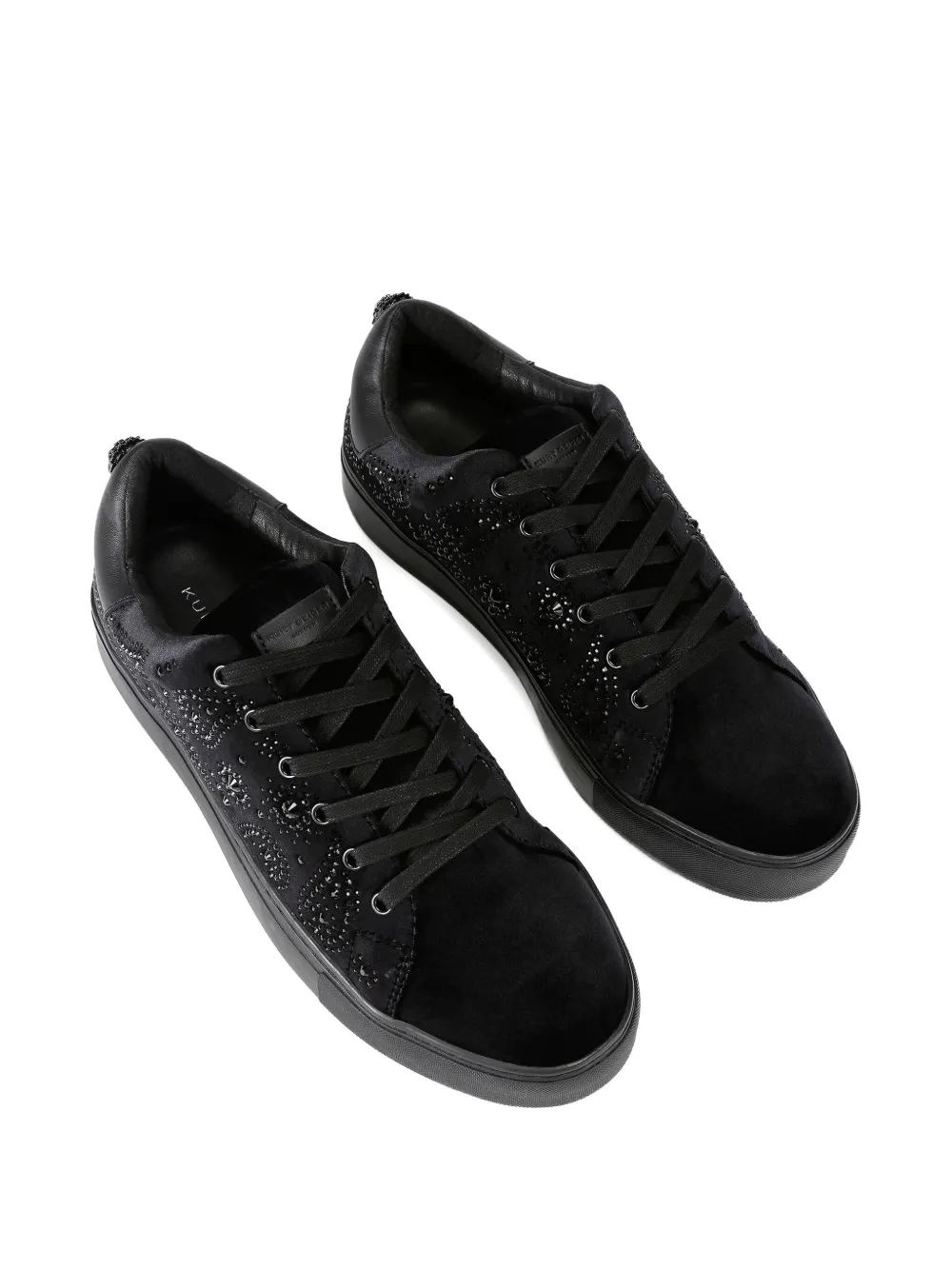 Kurt Geiger London Laney sneakers verfraaid met kristallen Zwart