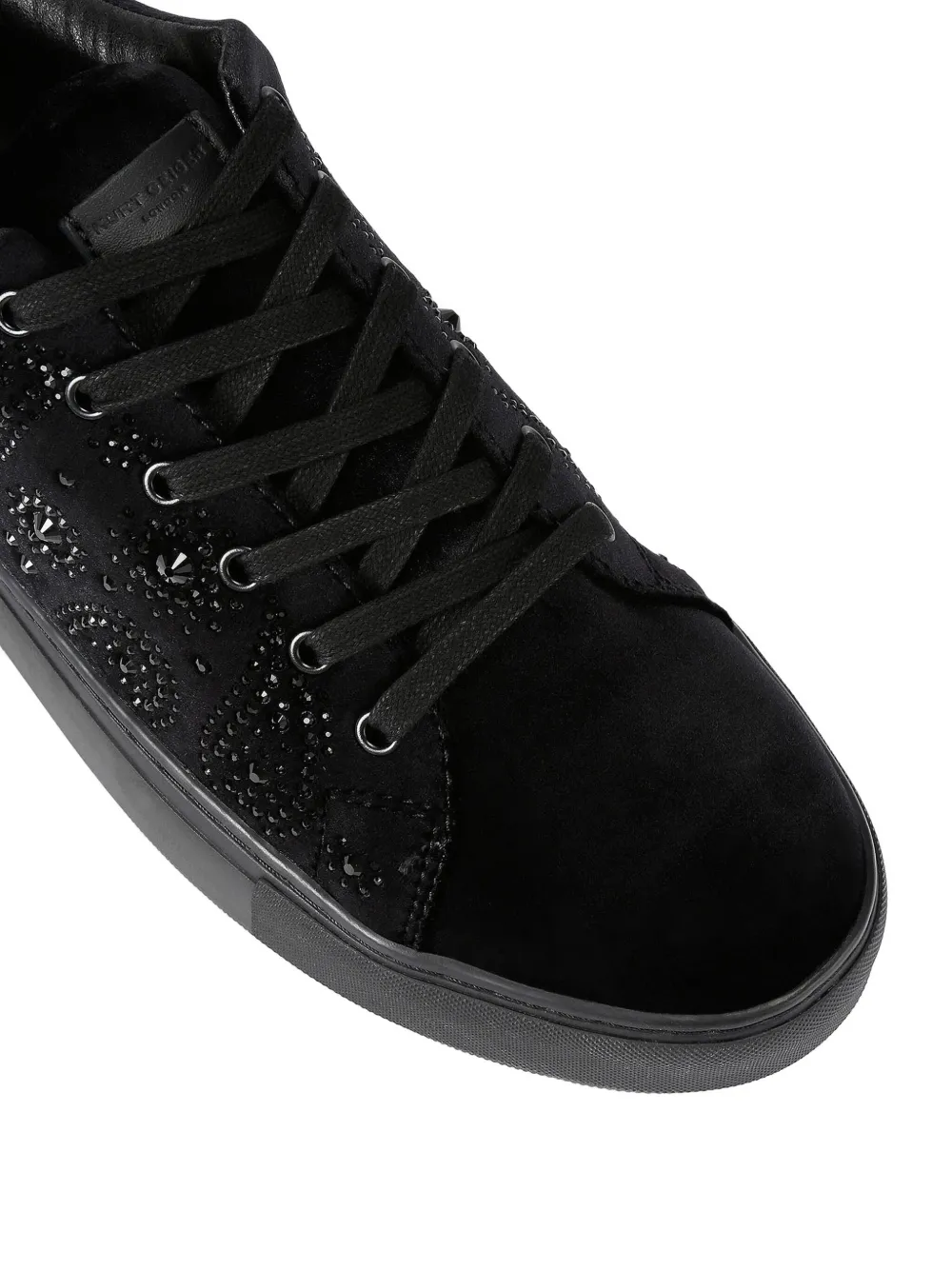 Kurt Geiger London Laney sneakers verfraaid met kristallen Zwart