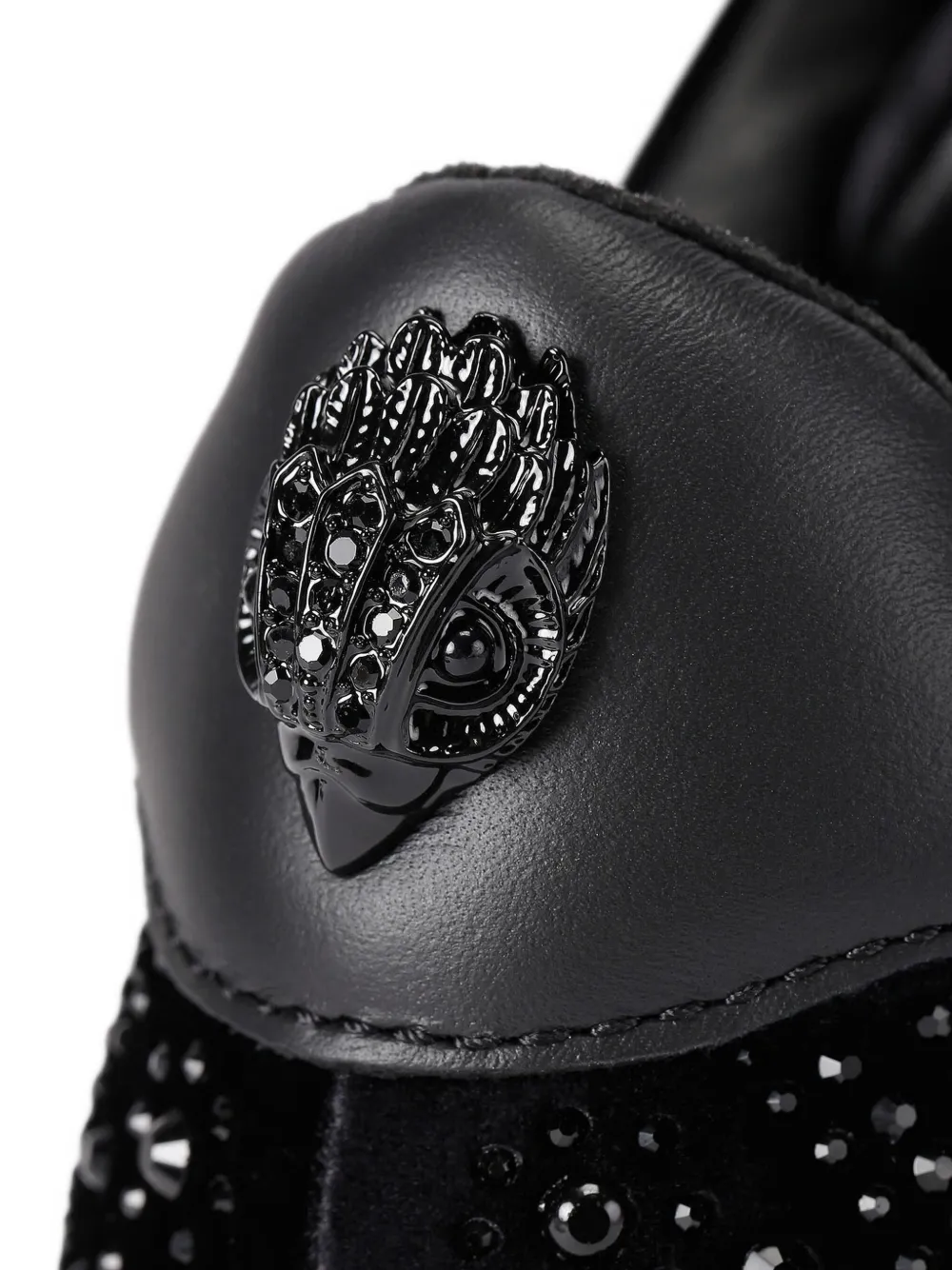 Kurt Geiger London Laney sneakers verfraaid met kristallen Zwart