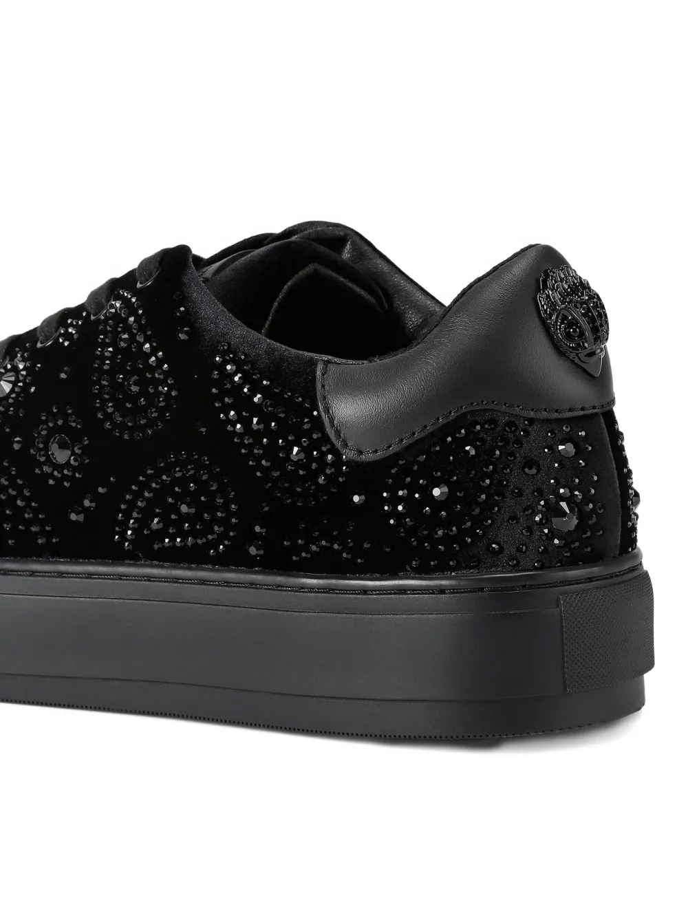 Kurt Geiger London Laney sneakers verfraaid met kristallen Zwart