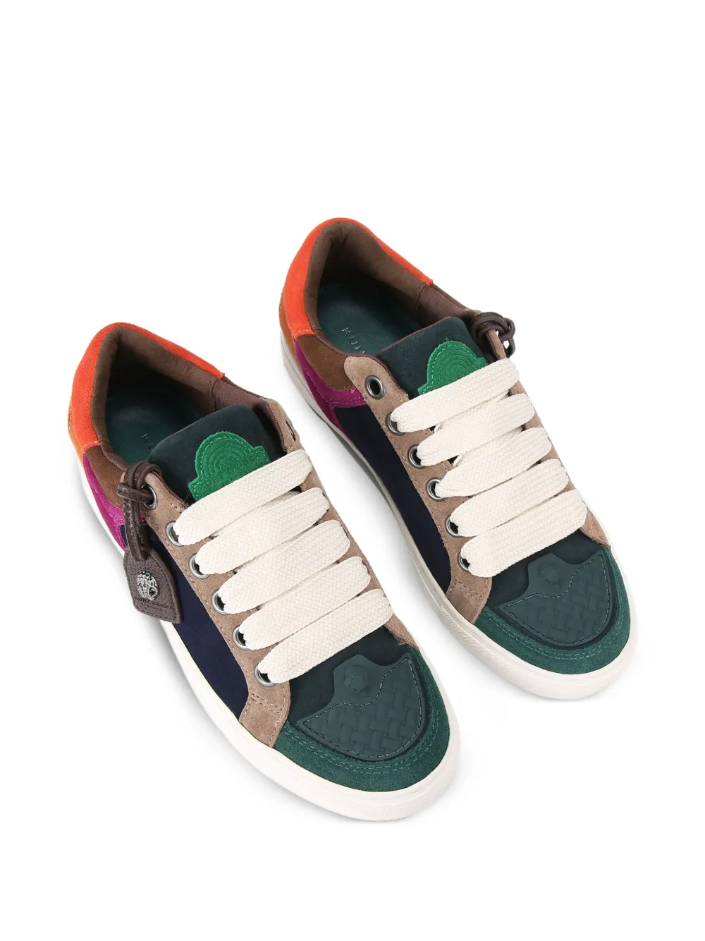 Kurt Geiger London Southbank suède sneakers Blauw