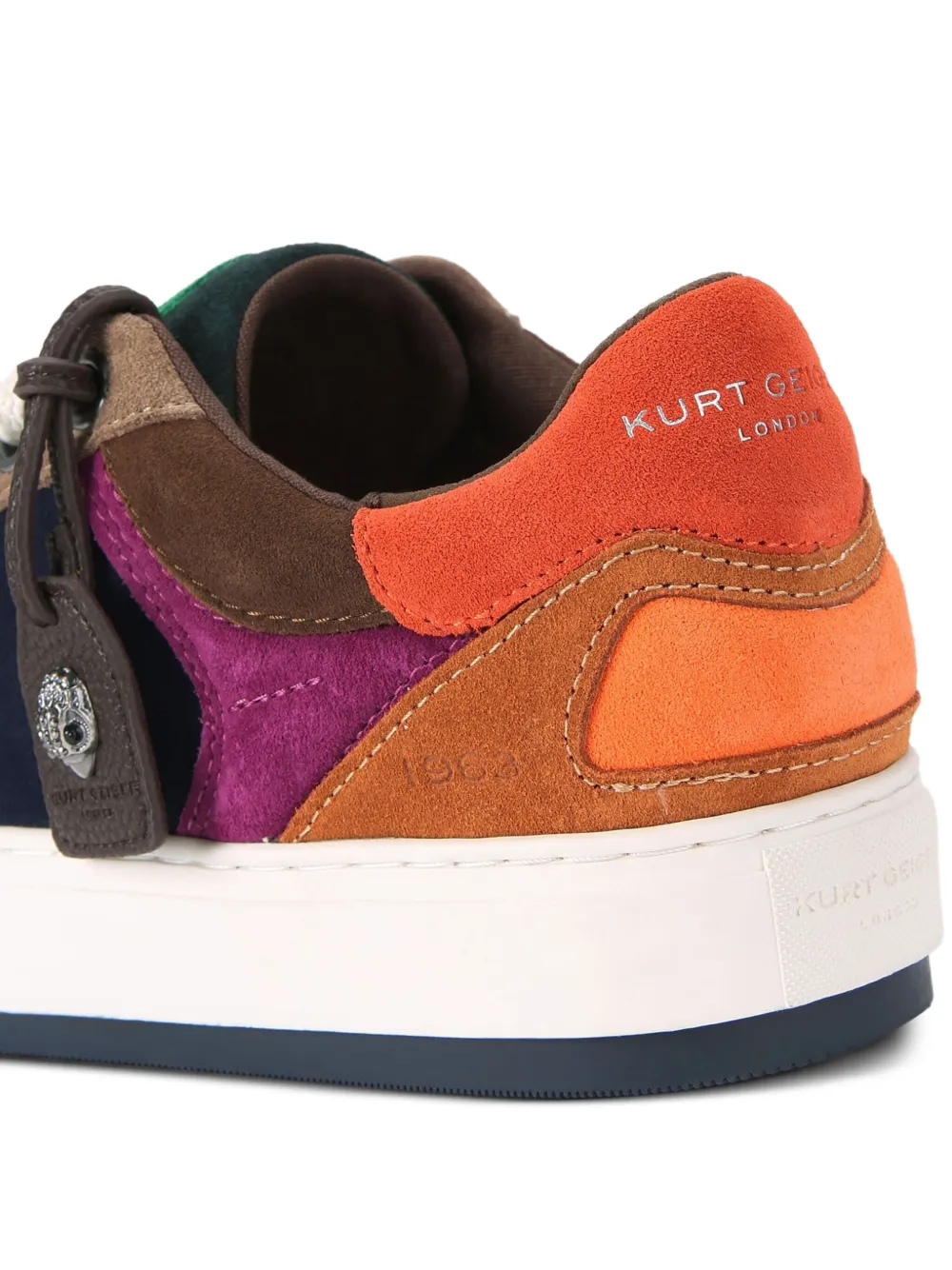 Kurt Geiger London Southbank suède sneakers Blauw