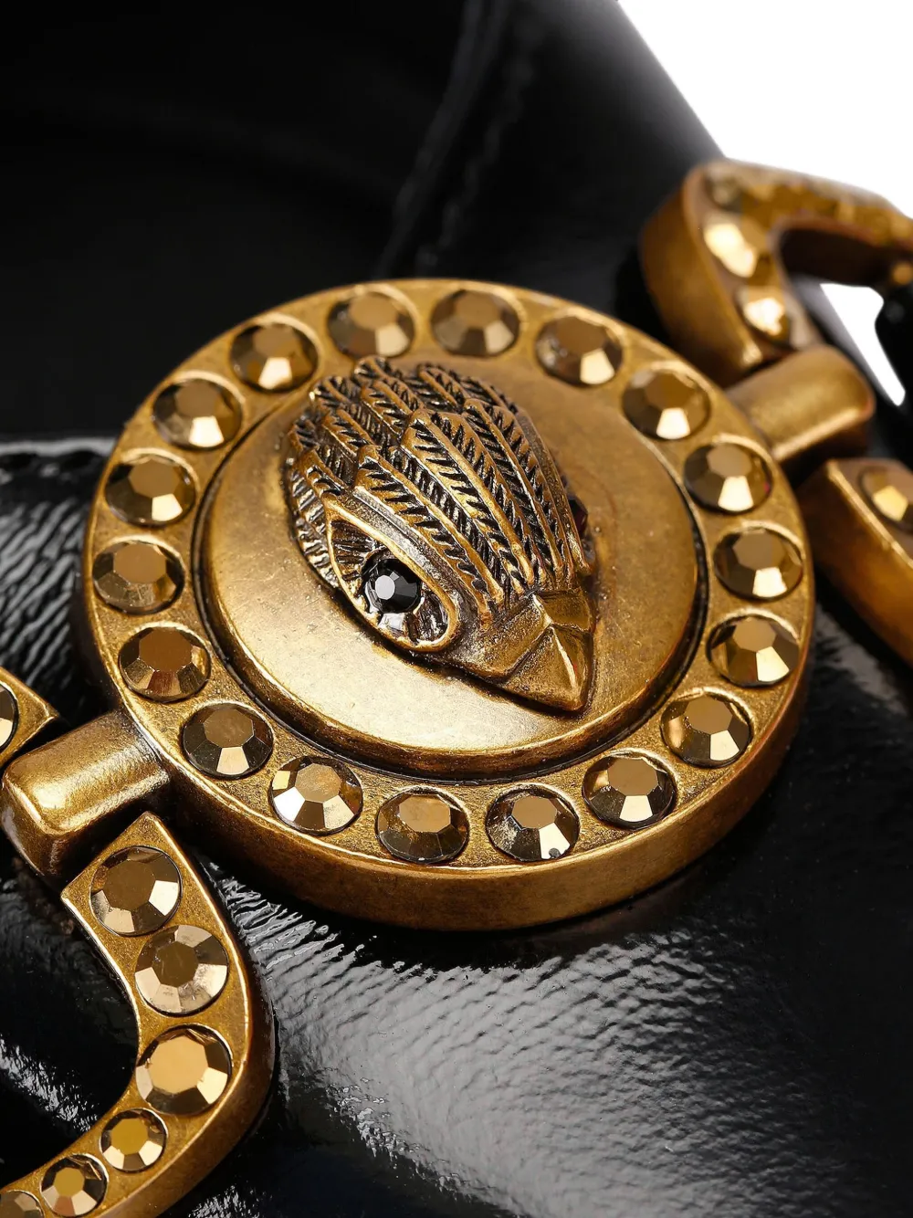 Kurt Geiger London Mansion ballerina's met puntige neus Zwart