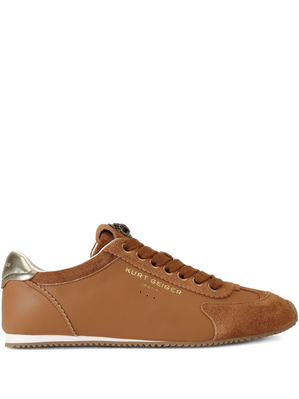 Kurt Geiger London Islington leren sneakers Bruin