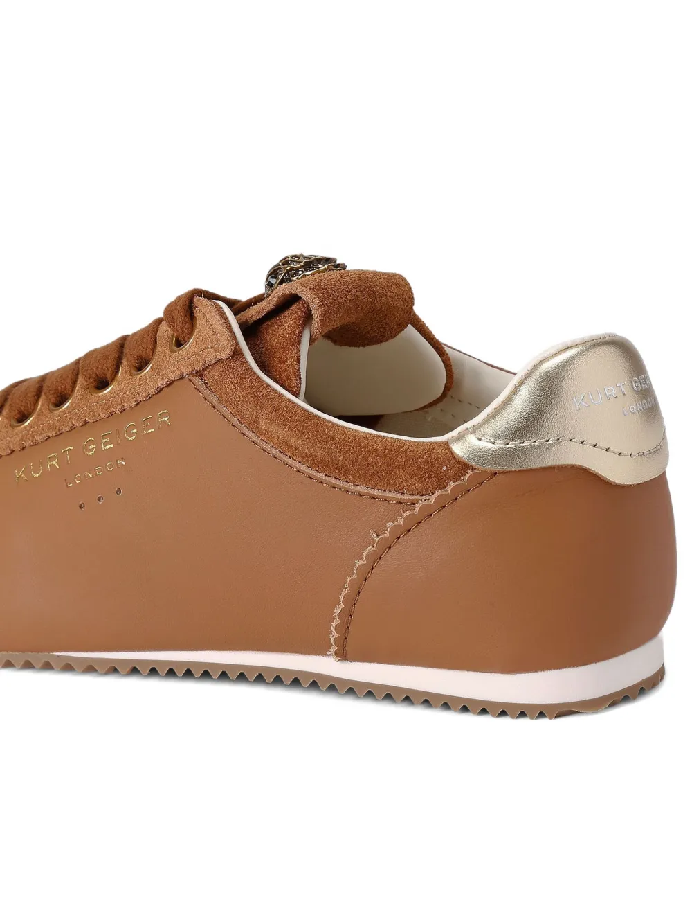 Kurt Geiger London Islington leren sneakers Bruin