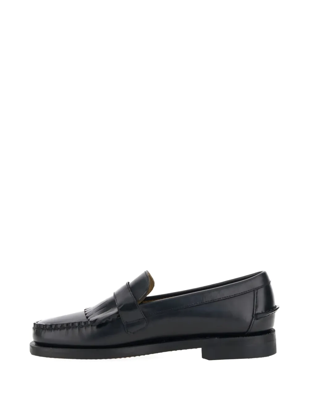 Sebago fringed buckled loafers - Zwart