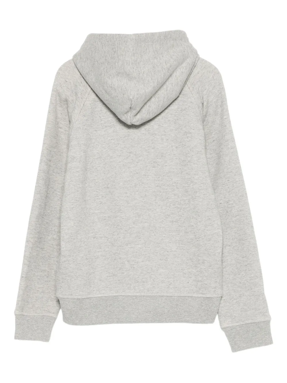 C.p. Company Logo-patch Hoodie In Gray