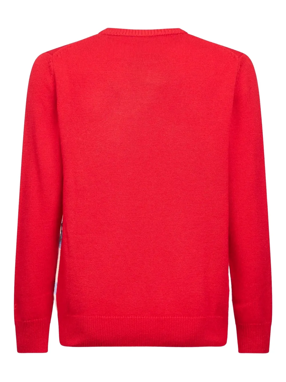 MC2 Saint Barth jacquard embroidery sweater - Rood