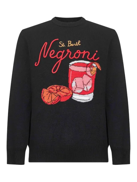 MC2 Saint Barth embroidery long-sleeved sweater